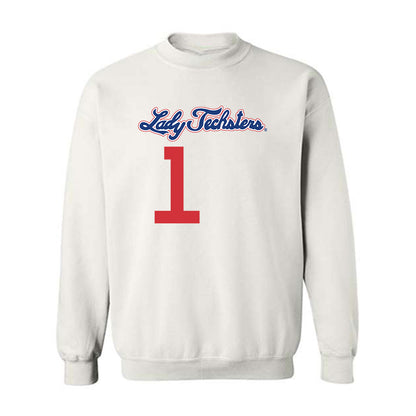 LA Tech - NCAA Women's Basketball : Alexia Weaver - Generic Shersey Crewneck Sweatshirt-0