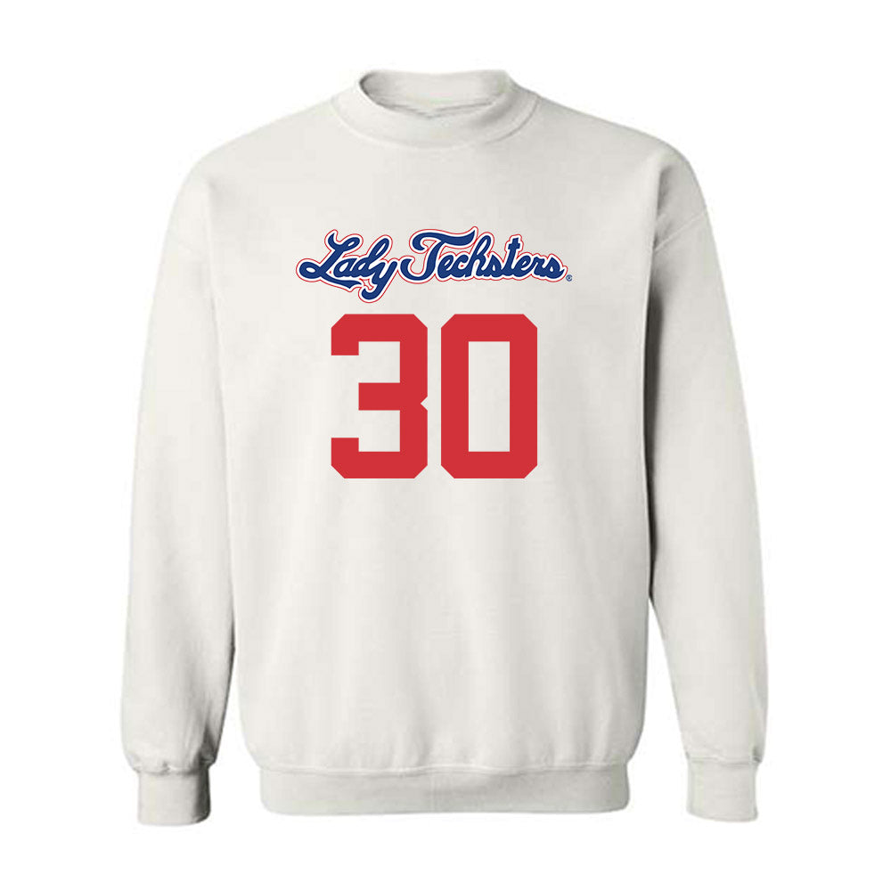 LA Tech - NCAA Women's Basketball : Kaleigh Thompson - Generic Shersey Crewneck Sweatshirt-0