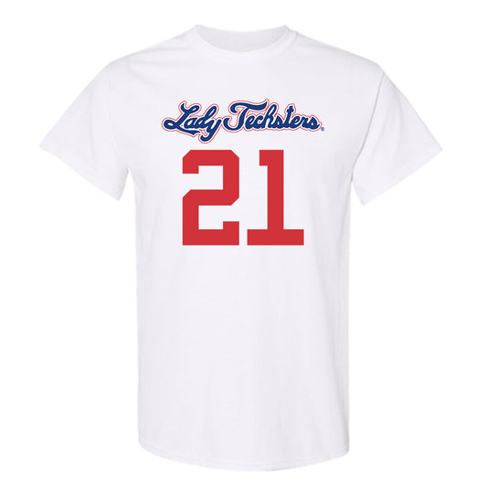 LA Tech - NCAA Women's Basketball : Kennedy Evans - Generic Shersey T-Shirt-0