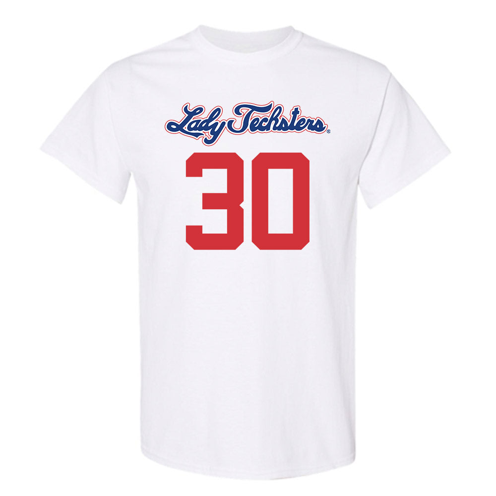 LA Tech - NCAA Women's Basketball : Kaleigh Thompson - Generic Shersey T-Shirt-0