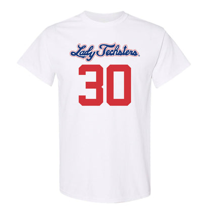 LA Tech - NCAA Women's Basketball : Kaleigh Thompson - Generic Shersey T-Shirt-0