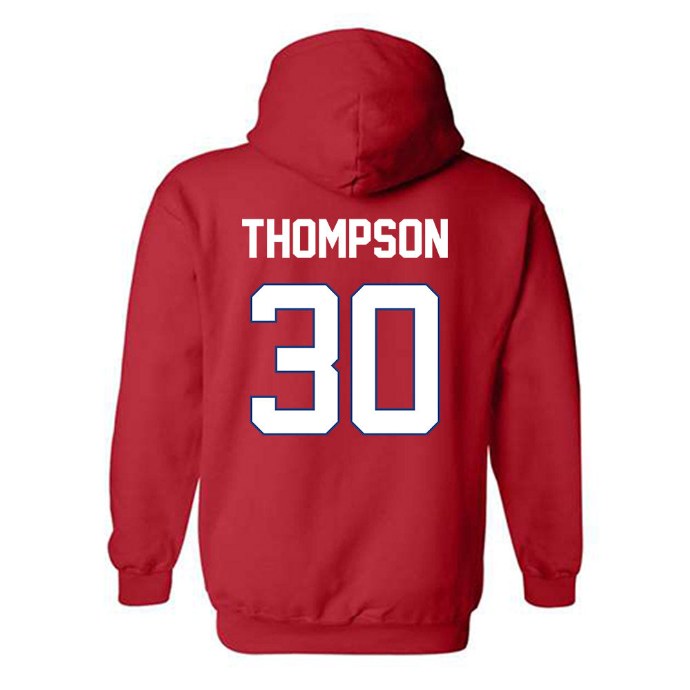 LA Tech - NCAA Women's Basketball : Kaleigh Thompson - Hooded Sweatshirt-1