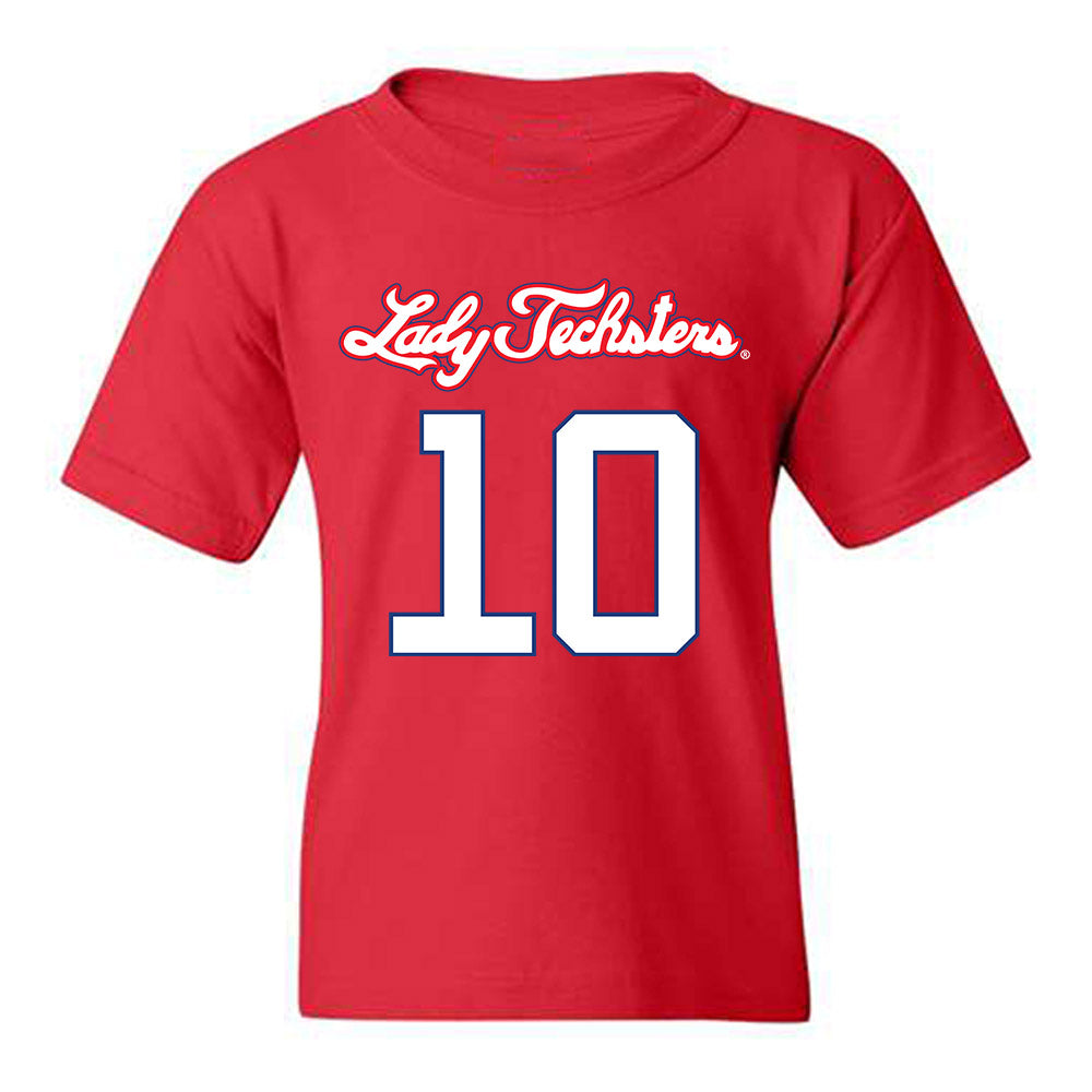 LA Tech - NCAA Women's Basketball : Melissa Mwanza - Youth T-Shirt-0