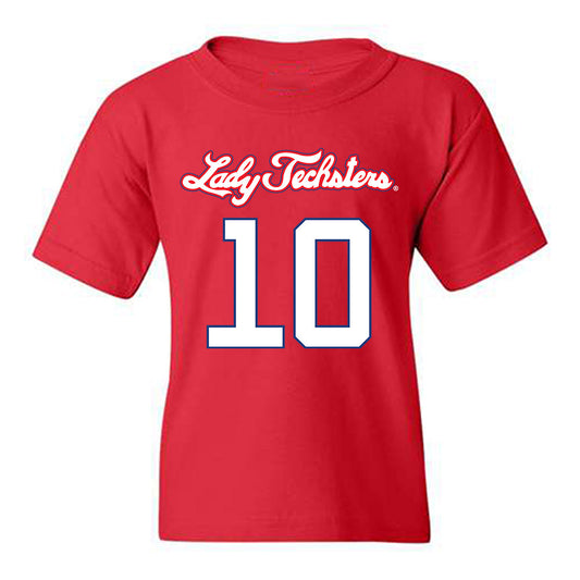 LA Tech - NCAA Women's Basketball : Melissa Mwanza - Youth T-Shirt-0
