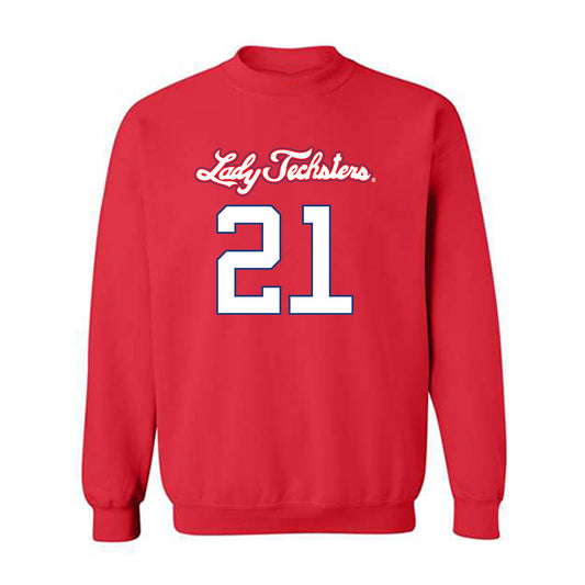 LA Tech - NCAA Women's Basketball : Kennedy Evans - Crewneck Sweatshirt-0