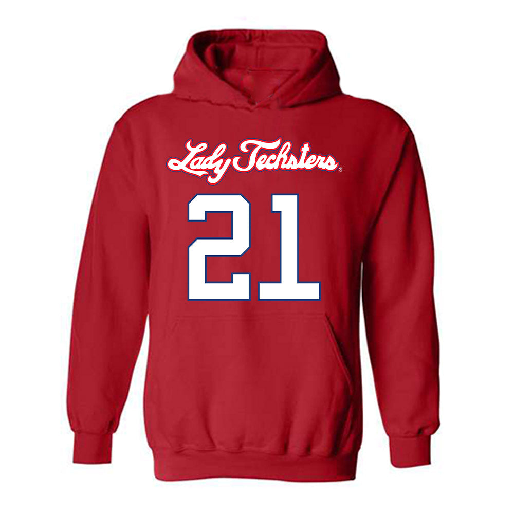 LA Tech - NCAA Women's Basketball : Kennedy Evans - Hooded Sweatshirt-0