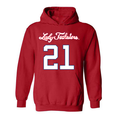 LA Tech - NCAA Women's Basketball : Kennedy Evans - Hooded Sweatshirt-0
