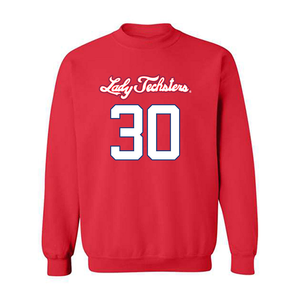 LA Tech - NCAA Women's Basketball : Kaleigh Thompson - Crewneck Sweatshirt-0