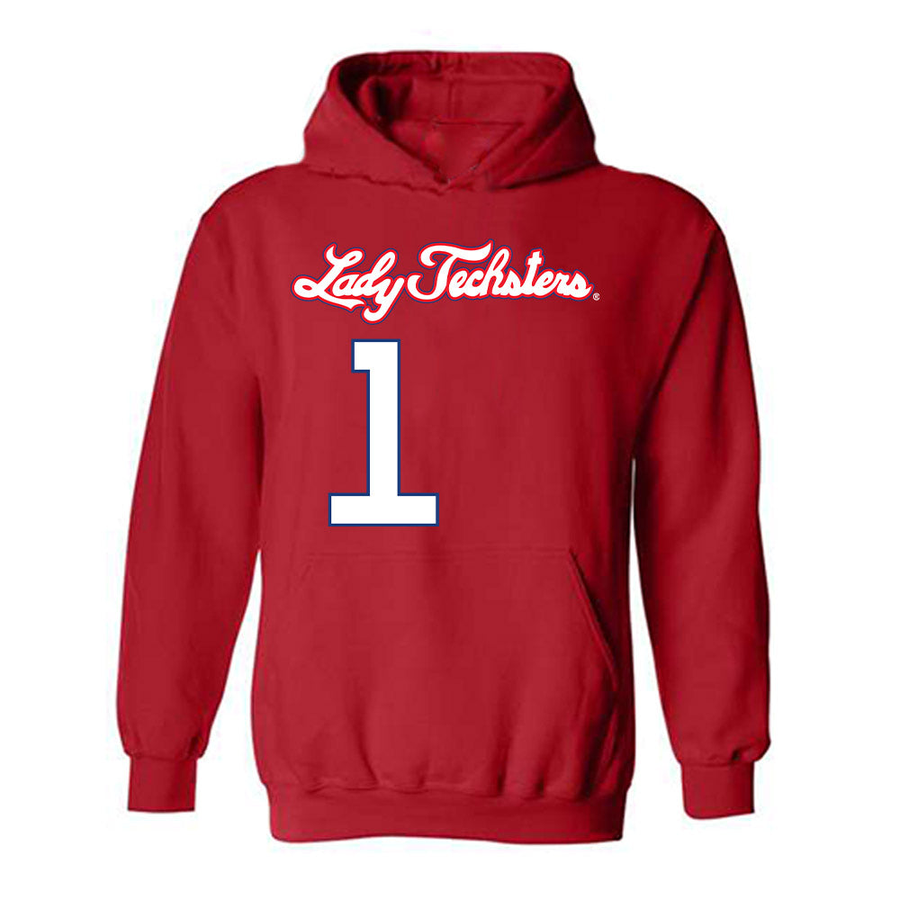 LA Tech - NCAA Women's Basketball : Alexia Weaver - Hooded Sweatshirt-0