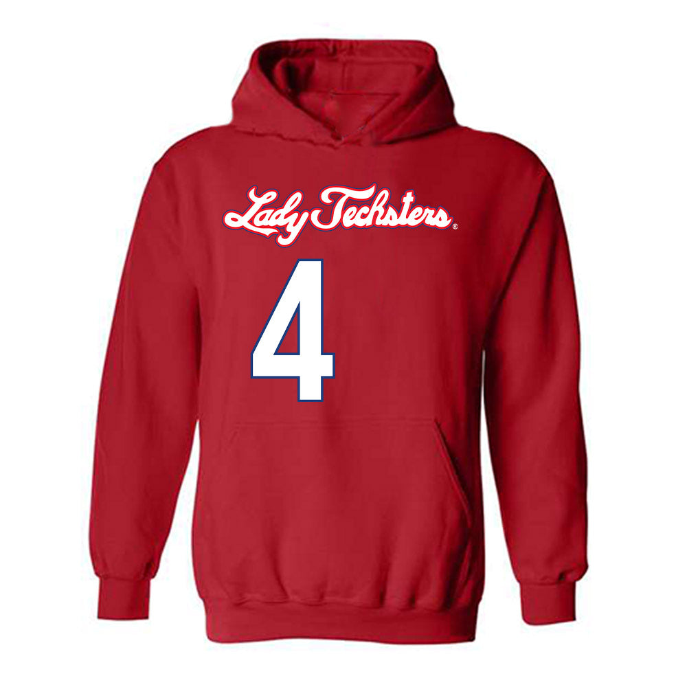 LA Tech - NCAA Women's Basketball : Joy Madison-Key - Hooded Sweatshirt-0