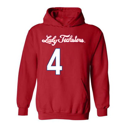 LA Tech - NCAA Women's Basketball : Joy Madison-Key - Hooded Sweatshirt-0