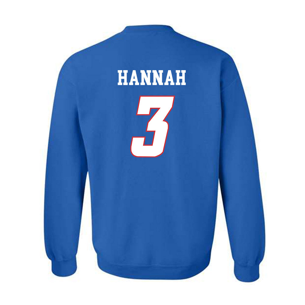 LA Tech - NCAA Women's Volleyball : Shelby Hannah - Replica Shersey Crewneck Sweatshirt-1