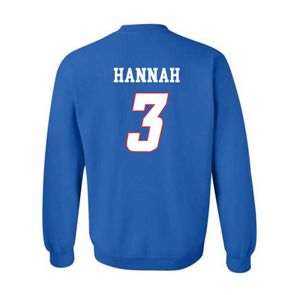 LA Tech - NCAA Women's Volleyball : Shelby Hannah - Replica Shersey Crewneck Sweatshirt-1