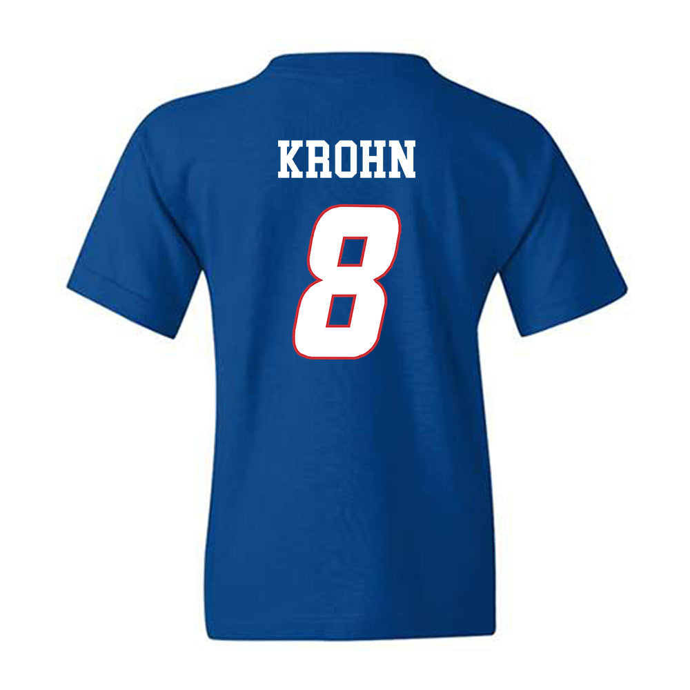 LA Tech - NCAA Women's Volleyball : Grace Krohn - Replica Shersey Youth T-Shirt-1