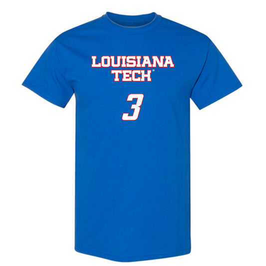 LA Tech - NCAA Women's Volleyball : Shelby Hannah - Replica Shersey T-Shirt-0