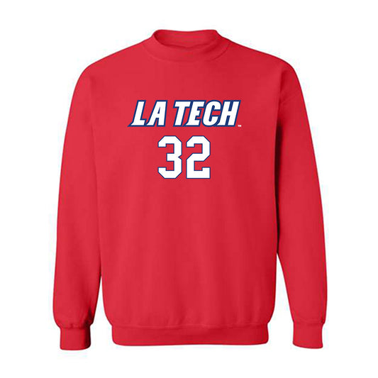 LA Tech - NCAA Women's Volleyball : Zari Gillispie - Replica Shersey Crewneck Sweatshirt-0