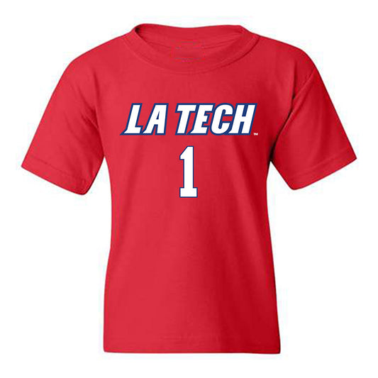 LA Tech - NCAA Women's Volleyball : Sydnee Carter - Replica Shersey Youth T-Shirt-0