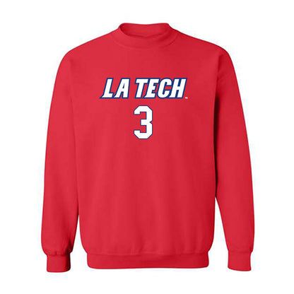 LA Tech - NCAA Women's Volleyball : Shelby Hannah - Replica Shersey Crewneck Sweatshirt-0