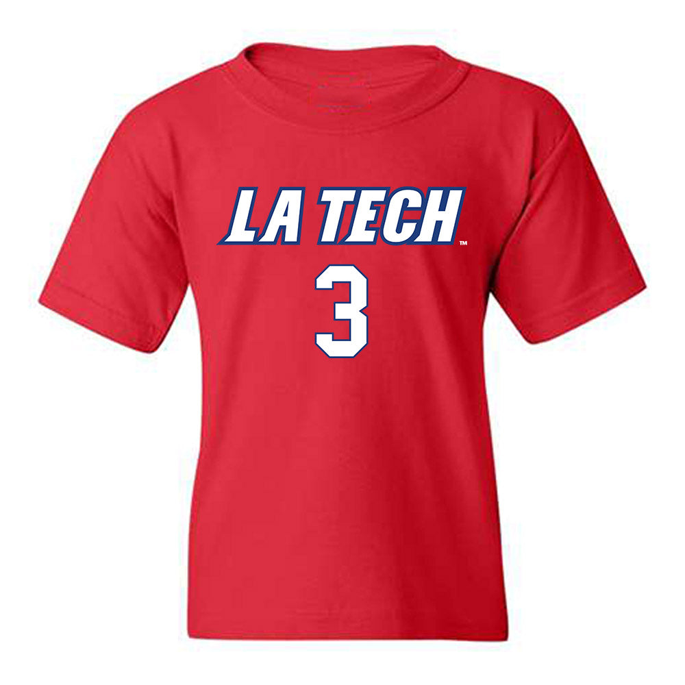 LA Tech - NCAA Women's Volleyball : Shelby Hannah - Replica Shersey Youth T-Shirt-0