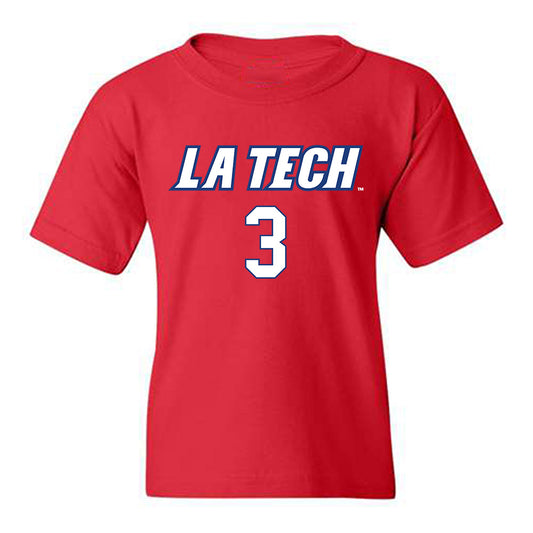 LA Tech - NCAA Women's Volleyball : Shelby Hannah - Replica Shersey Youth T-Shirt-0