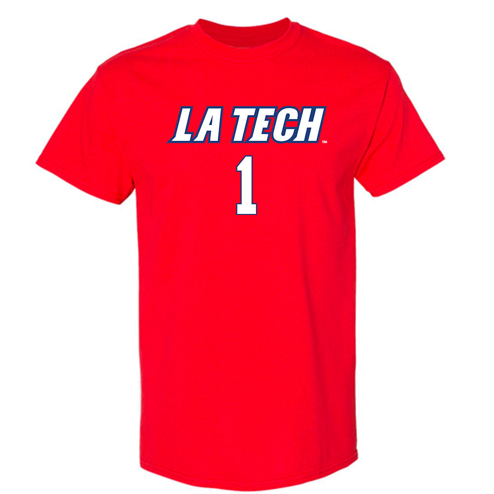 LA Tech - NCAA Women's Volleyball : Sydnee Carter - Replica Shersey T-Shirt-0