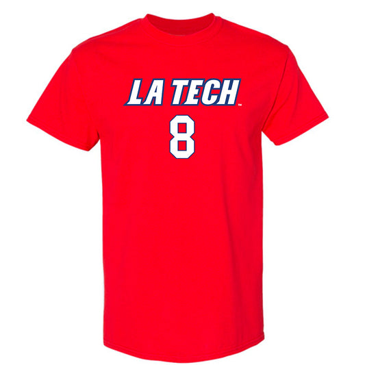 LA Tech - NCAA Women's Volleyball : Grace Krohn - Replica Shersey T-Shirt-0