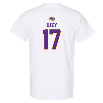 LSU - NCAA Baseball : Mavrick Rizy - Replica Shersey T-Shirt-1
