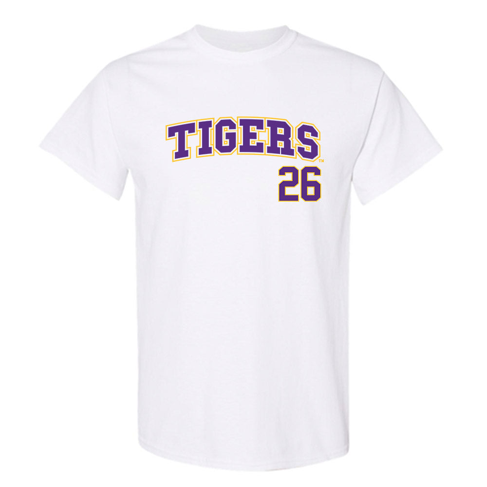 LSU - NCAA Baseball : Zac Cowan - Replica Shersey T-Shirt-0