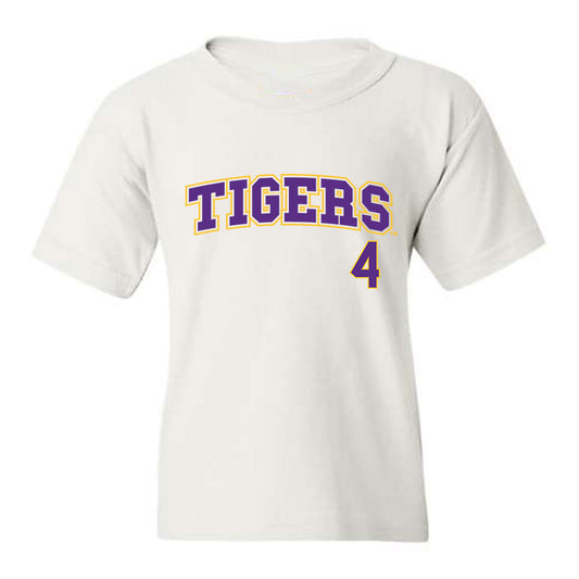 LSU - NCAA Baseball : Steven Milam - Youth T-Shirt Replica Shersey