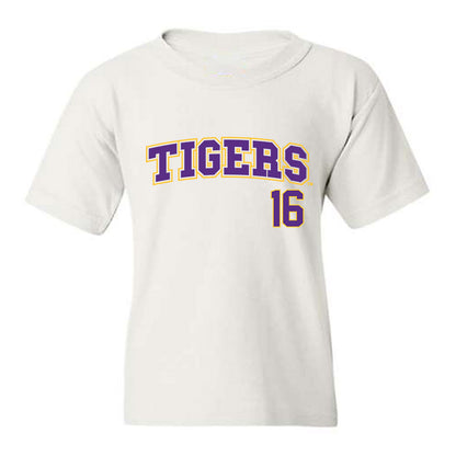 LSU - NCAA Baseball : Ethan Frey - Replica Shersey Youth T-Shirt-0