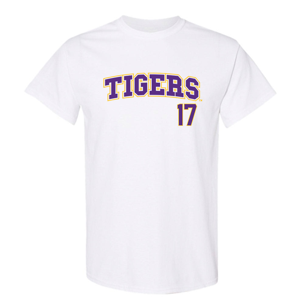 LSU - NCAA Baseball : Mavrick Rizy - Replica Shersey T-Shirt-0