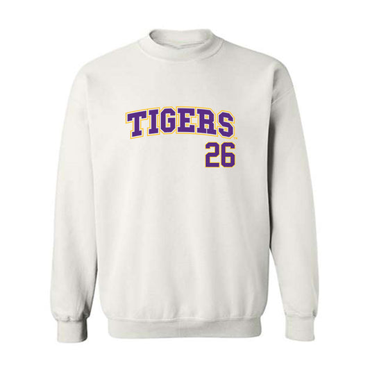 LSU - NCAA Baseball : Zac Cowan - Replica Shersey Crewneck Sweatshirt-0