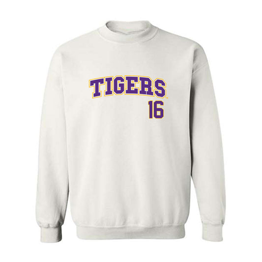 LSU - NCAA Baseball : Ethan Frey - Replica Shersey Crewneck Sweatshirt-0