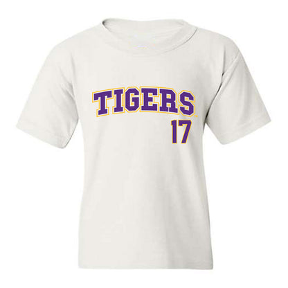 LSU - NCAA Baseball : Mavrick Rizy - Replica Shersey Youth T-Shirt-0