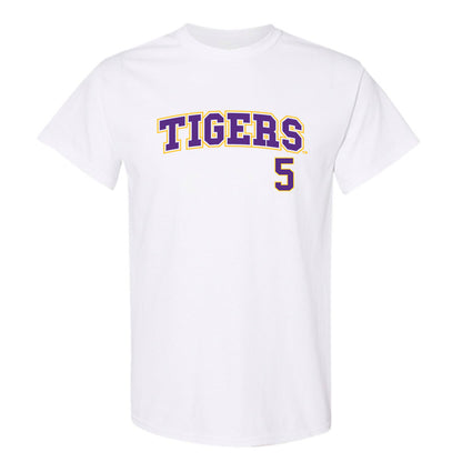 LSU - NCAA Baseball : Tanner Reaves - Replica Shersey T-Shirt