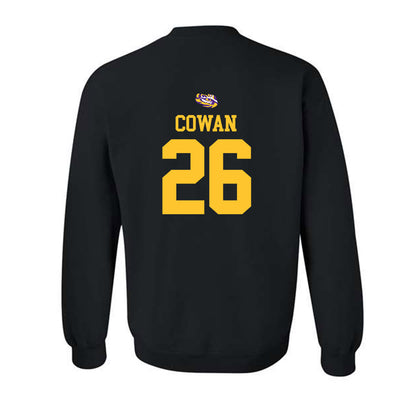 LSU - NCAA Baseball : Zac Cowan - Replica Shersey Crewneck Sweatshirt-1
