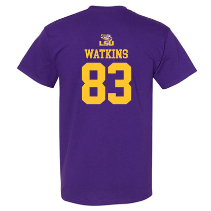 LSU - NCAA Football : Jelani Watkins - Replica Shersey T-Shirt