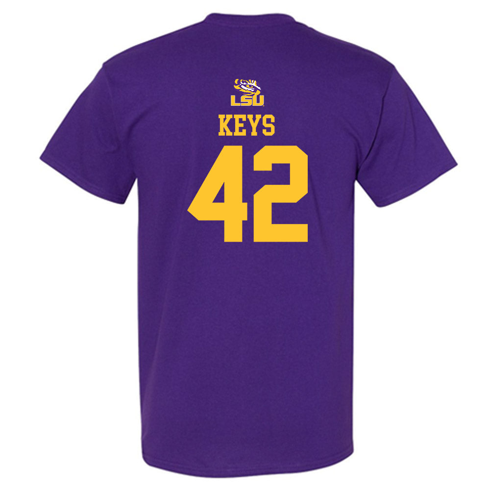 LSU - NCAA Football : Davhon Keys - Replica Shersey T-Shirt