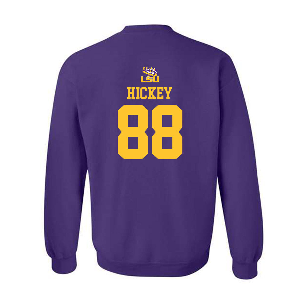 LSU - NCAA Football : Preston Hickey - Replica Shersey Crewneck Sweatshirt