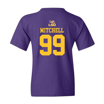 LSU - NCAA Football : Sydir Mitchell - Replica Shersey Youth T-Shirt-1