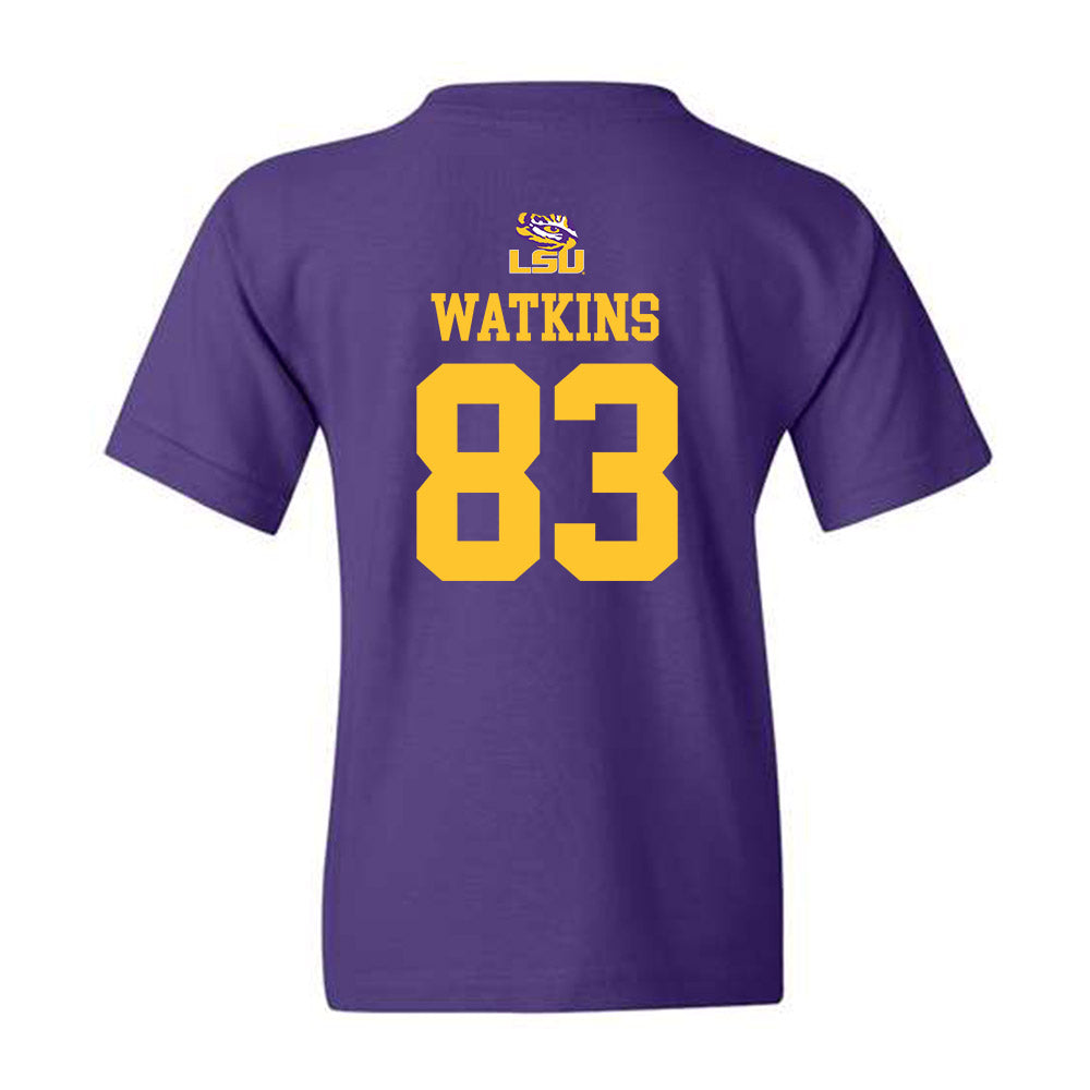 LSU - NCAA Football : Jelani Watkins - Replica Shersey Youth T-Shirt