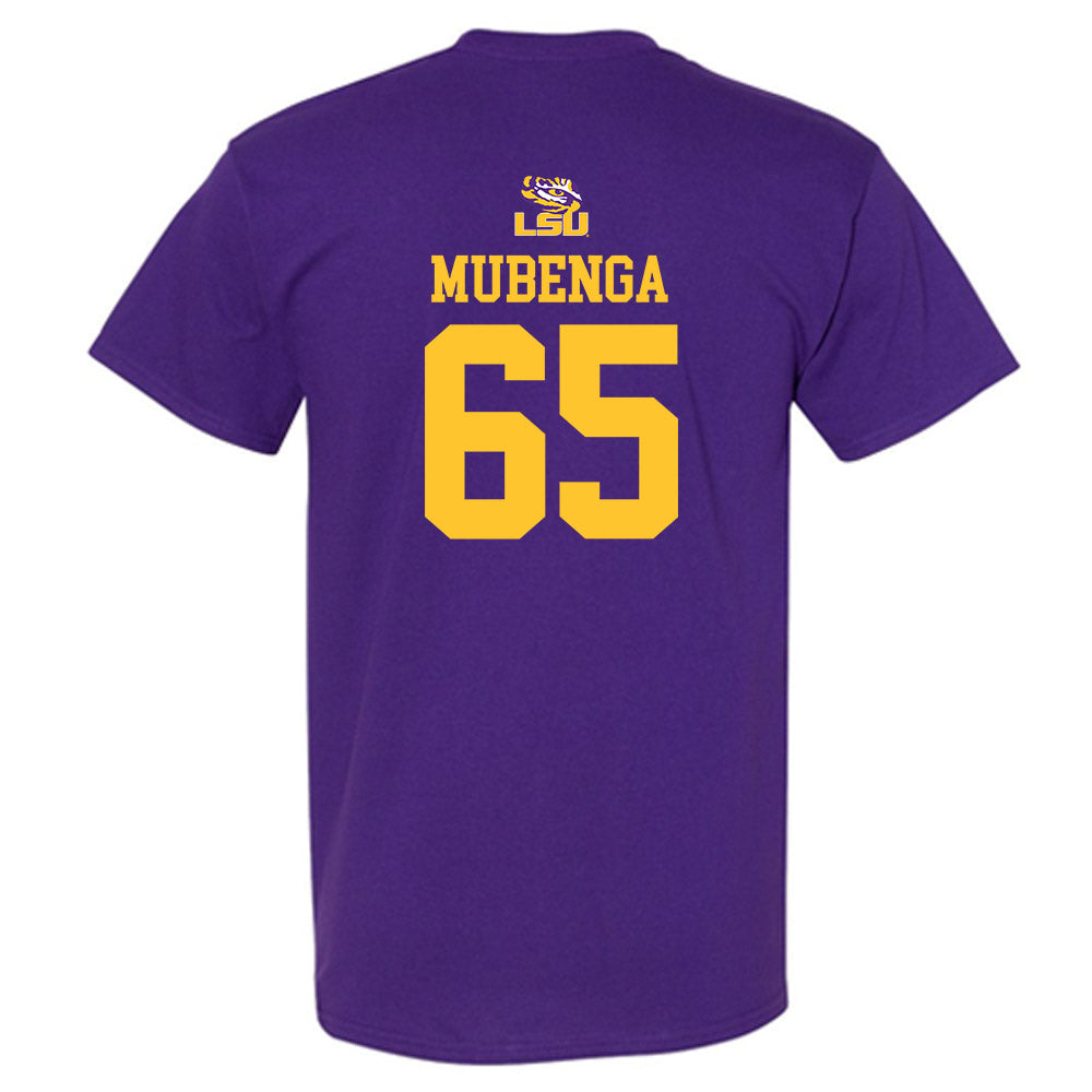 LSU - NCAA Football : Paul Mubenga - Replica Shersey T-Shirt-1