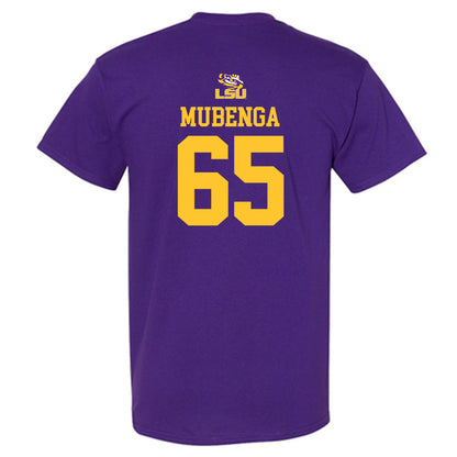 LSU - NCAA Football : Paul Mubenga - Replica Shersey T-Shirt-1