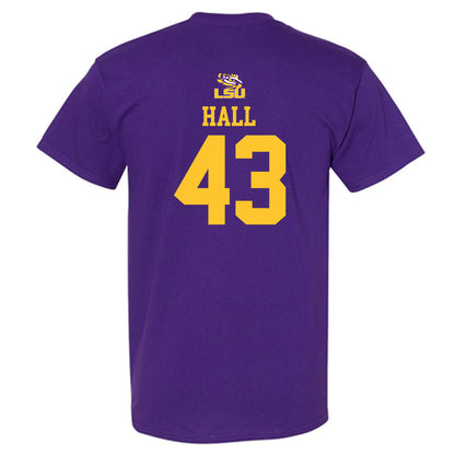 LSU - NCAA Football : Silas Hall - Replica Shersey T-Shirt-1