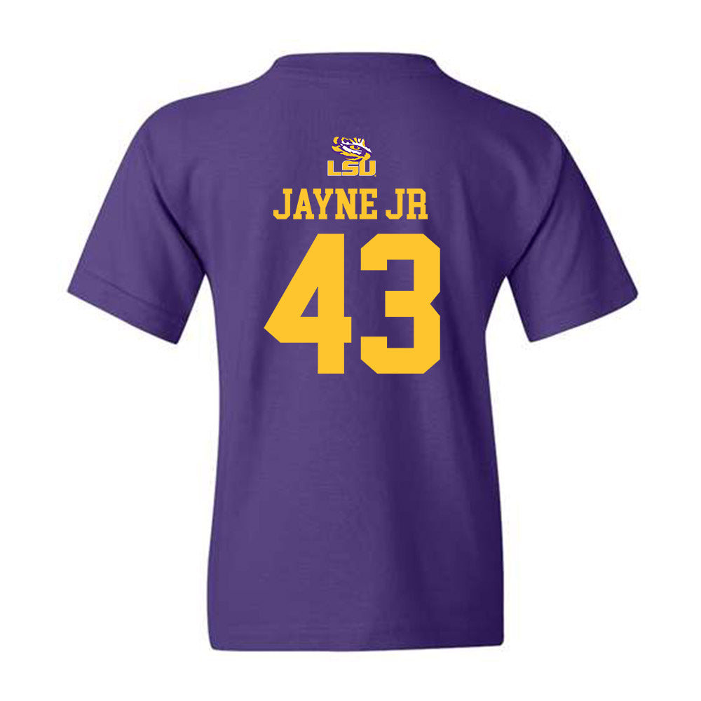 LSU - NCAA Football : Matt Jayne Jr - Replica Shersey Youth T-Shirt