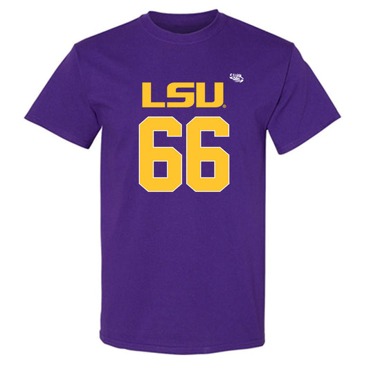 LSU - NCAA Football : Will Campbell - Replica Shersey T-Shirt