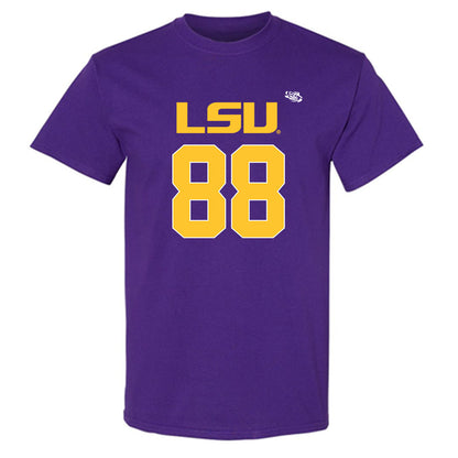 LSU - NCAA Football : Preston Hickey - Replica Shersey T-Shirt