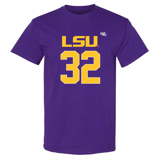 LSU - NCAA Football : Aeron Burrell - Replica Shersey T-Shirt