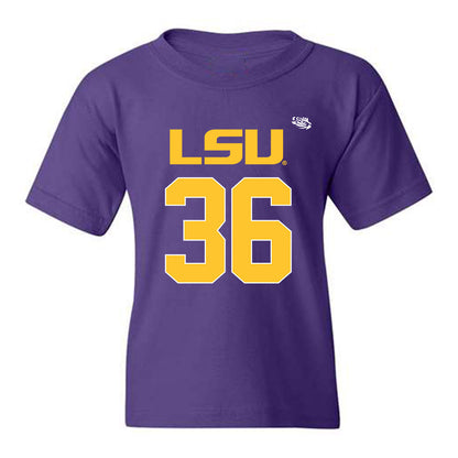 LSU - NCAA Football : Aidan Corbello - Replica Shersey Youth T-Shirt