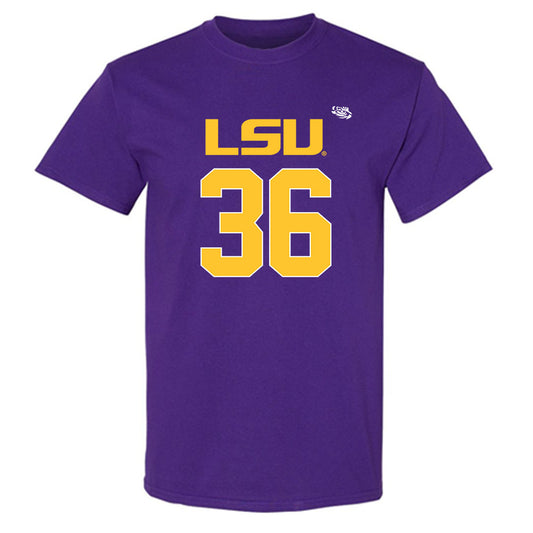 LSU - NCAA Football : Aidan Corbello - Replica Shersey T-Shirt